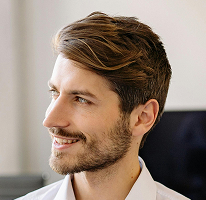 Líder em tecnologia fintech e cripto, Michael Brennan, CTO, em retrato